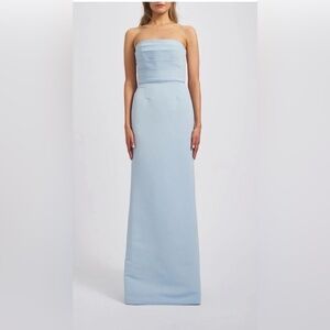 Amsale ICE Strapless Gown